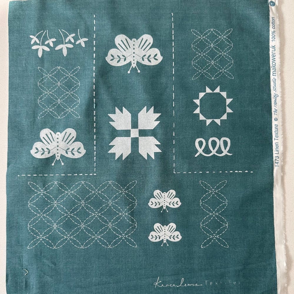 Image of Taster Weekend Sewing Kit Fabric Panel