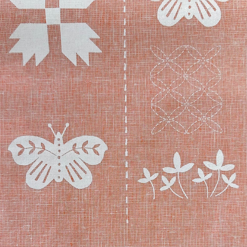 Image of Taster Weekend Sewing Kit Fabric Panel