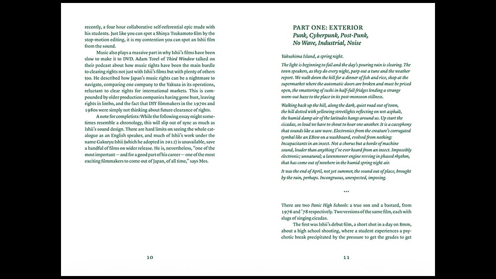 Ecstatic Dislocation: Slip-Syncs Collapse and Strange Unrealities in the films of Sogo/Gakuryu Ishii