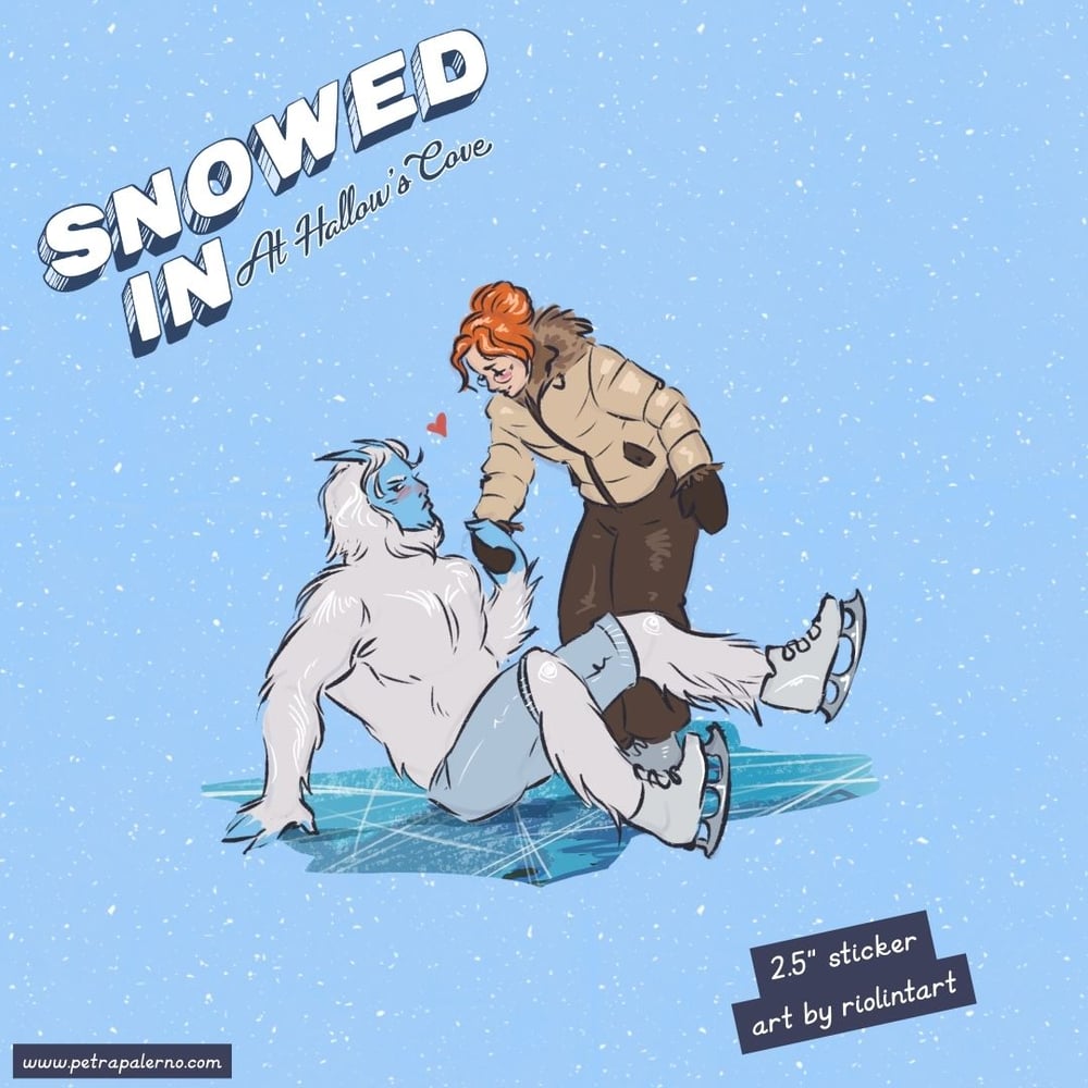 Image of Snowed in at Hallow's Cove Cute Sticker 