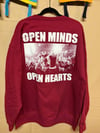 BANE Open Minds Open Hearts 10.5oz Crewneck 