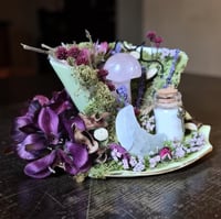 Image 5 of Vintage Tea Cup Crystal Garden