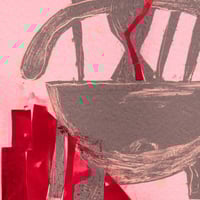 Image 2 of Florence B Hutchings - 'Side By Side (Pink and Red 1/1)