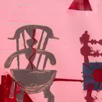 Image 3 of Florence B Hutchings - 'Side By Side (Pink and Red 1/1)