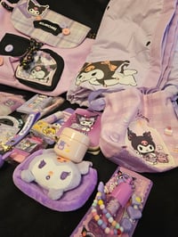 Image 2 of Kuromi Bookbag Bundle!