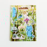 Image 1 of WILD GAME STICKER SHEET