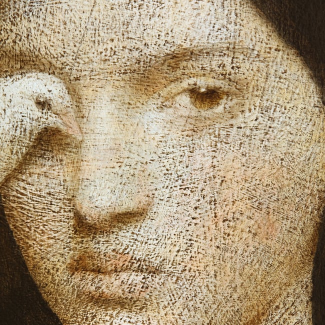 "Woman with a bird  XI"