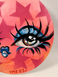 Image 2 of Pink starz moon (original)