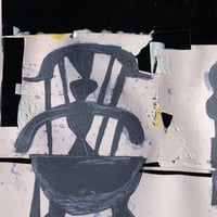 Image 2 of Florence B Hutchings - 'Side By Side' (Pink and Muted Black 1/1)