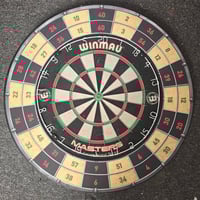 Image 2 of DARTS TRAINING - DOUBLE & TREBLES - EASY FIT - SELF ADHESIVE (SURROUND NOT INC)