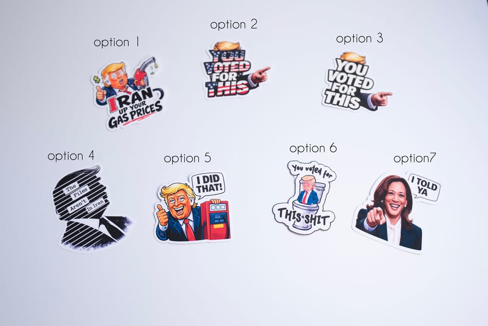 Image of I did that Trump Sticker