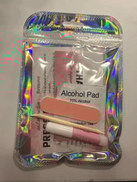 Image 2 of EXTRA SHORT SQUARE SNOOKIE ACRYLIC NAILS