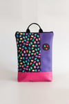 Mochila Brush morada fucsia