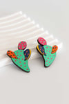 Pendientes Jump Cactus mint