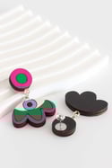 Pendientes Jump Florojo verde