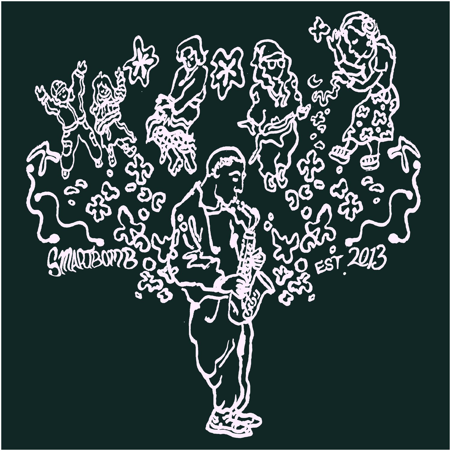 Smartbomb 13th Anniversary T-Shirt (Multiple Colors)