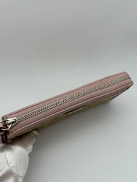 Image 7 of Coach CC Canvas Pink Leather Purse