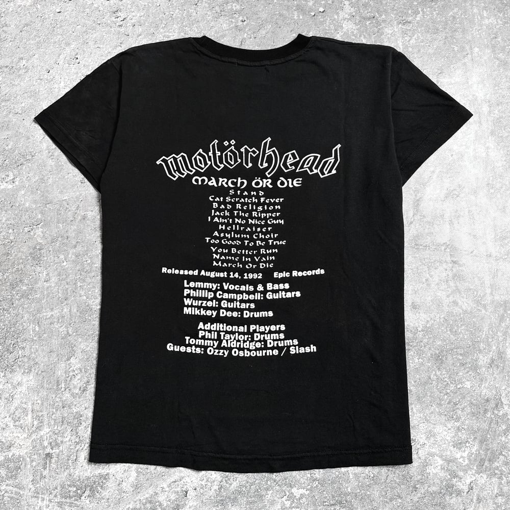 Motörhead 00’s ‘March or Die’ T-Shirt