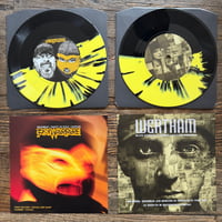 Image 2 of PSYWARFARE X WERTHAM SPLIT 7” EXCLUSIVE DE COPIES SIGNED