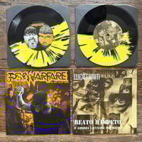 Image 1 of PSYWARFARE X WERTHAM SPLIT 7” EXCLUSIVE DE COPIES SIGNED