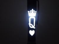 Image 1 of Queen of hearts lighted ink pen