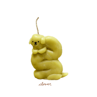 Image 3 of slug dog candle 