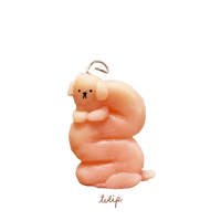 Image 4 of slug dog candle 
