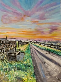 Image 1 of Cross Lane, Cubley Print