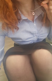 Image 4 of Ready to ship! ' Fire Goddess ' Sterling Silver pebble and Carnelian gemstone Necklace