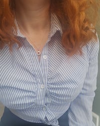 Image 8 of Ready to ship! ' Fire Goddess ' Sterling Silver pebble and Carnelian gemstone Necklace