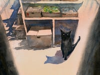 Image 3 of Bodega Cat | 14"x20"