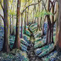 Image 2 of Bluebell Symphony Print