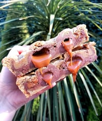 Caramel Egg Cookie Pie