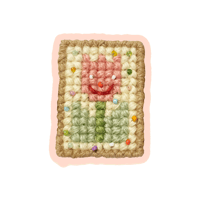tulip patch sticker