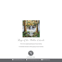 Image 2 of Rays of the Hidden Cascade Greeting Card