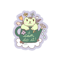 watering can do it sticker