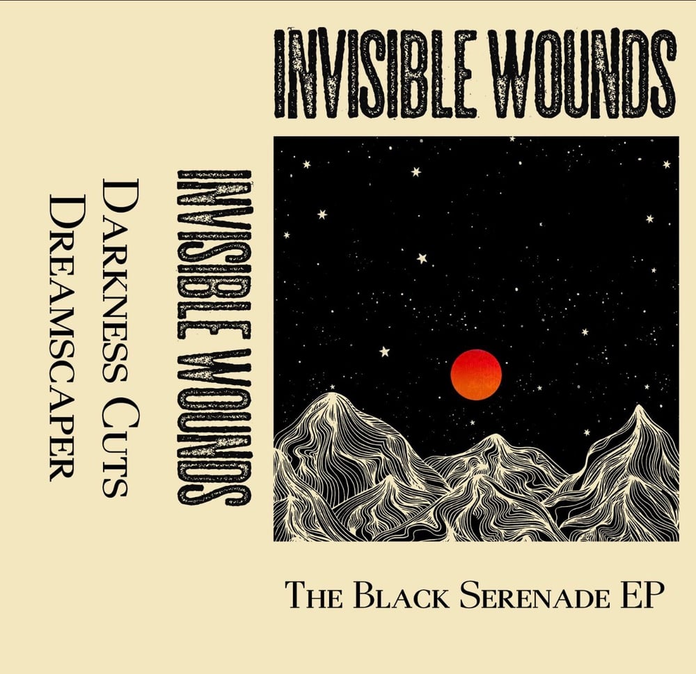 NA-65: INVISIBLE WOUNDS - THE BLACK SERENADE EP/DARK VISIONS EP DOUBLE CASSETTE