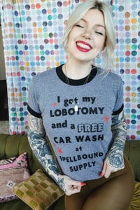 Image 1 of No Brainer Ringer Tee