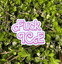 Image 1 of Fuck ICE Sticker 