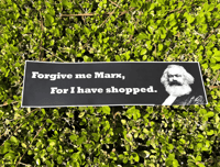 Image 1 of Forgive Me Marx Bumper Sticker