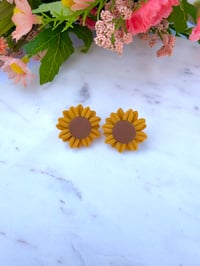 Sunflower Studs