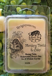 Image 2 of Monkey Toots & Cake - A Rocky Top Wax Works exclusive custom houseblend fragrance 