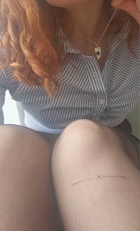 Image 8 of Ready to ship! ' Ocean Treasure ' Kyanite Gemstone and Sterling Silver Necklace 