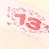 Image 2 of 13th Birthday Card. Granddaughter 13 Card. Daughter 13th Birthday Card. Hugs & Wishes.