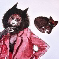 Image 1 of Pink And Black 