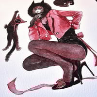 Image 4 of Pink And Black 