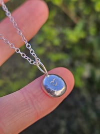 Image 4 of Ready to ship! ' Heart Pebble Necklace ' 