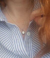 Image 9 of Ready to ship! ' Heart Pebble Necklace ' 