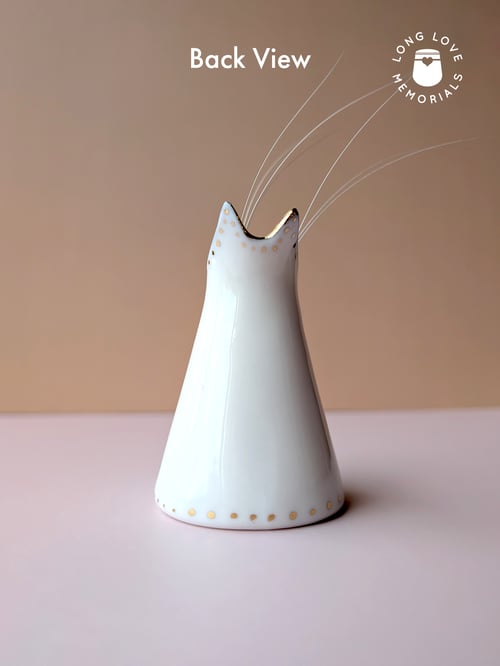 Image of Cat Whisker Holder, Keepsake Vase
