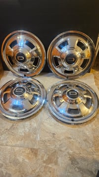 Image 1 of 240z Series 1 "D" Hubcaps - set of 4 - REPRODUCTION 